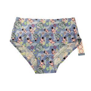 NWT Cheek Boss  Light Blue Astronaut Space Walk  Tagless Boyshorts  Size: XL